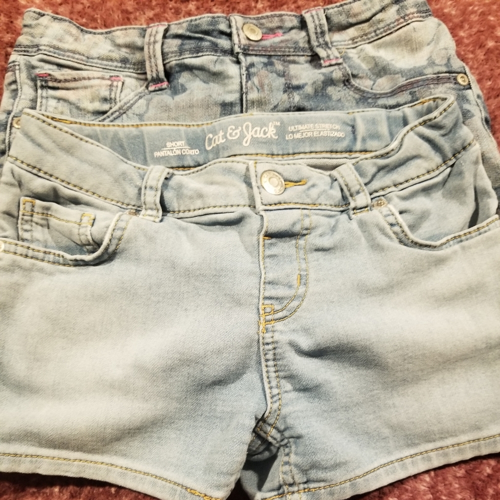 Cat & Jack Light Blue Denim Shorts
